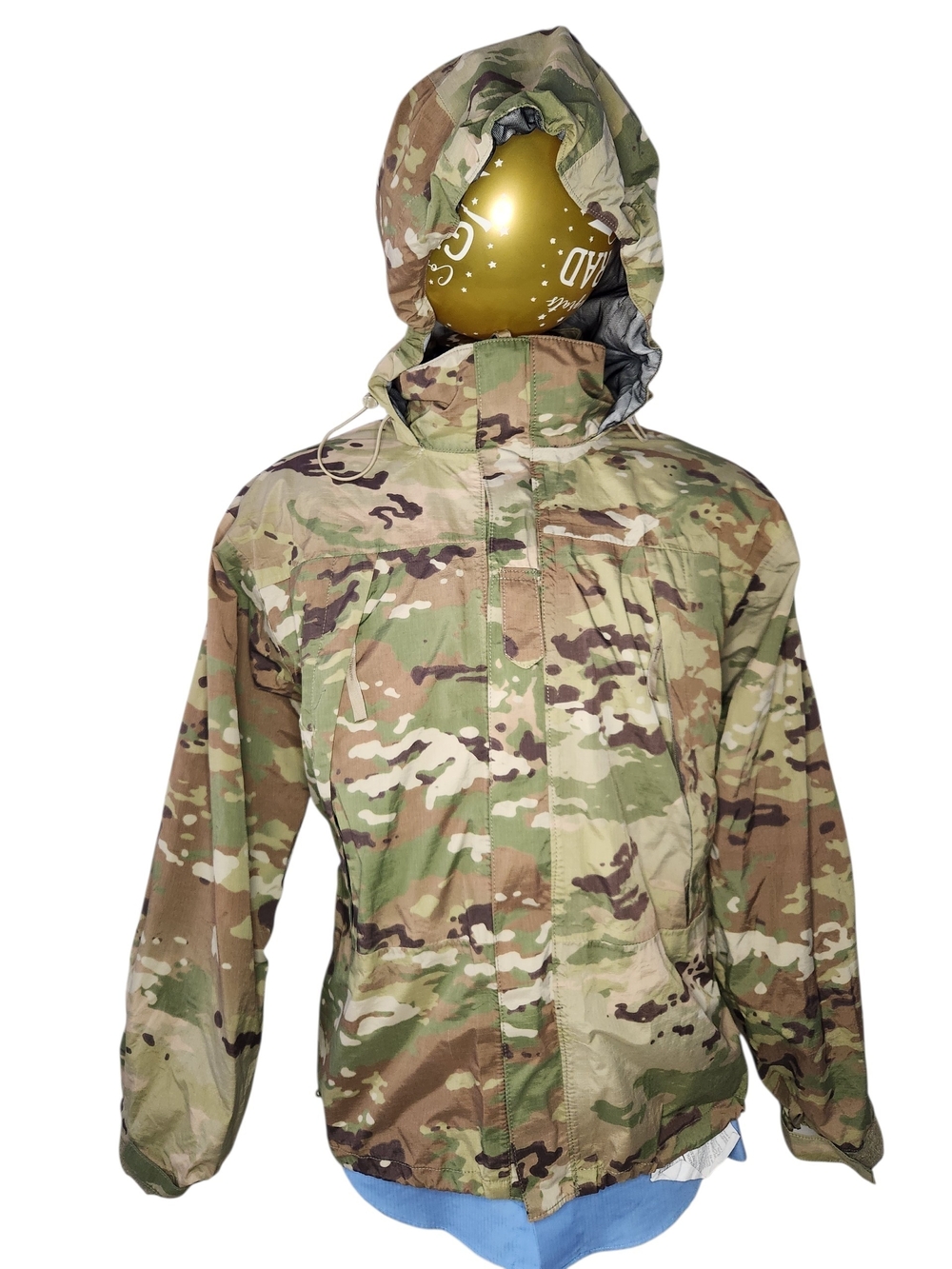 TENNIER  CAMOUFLAGE EXTREME COLD/WET WEATHER GEN III OCP LAYER 6 MED REG JACKET